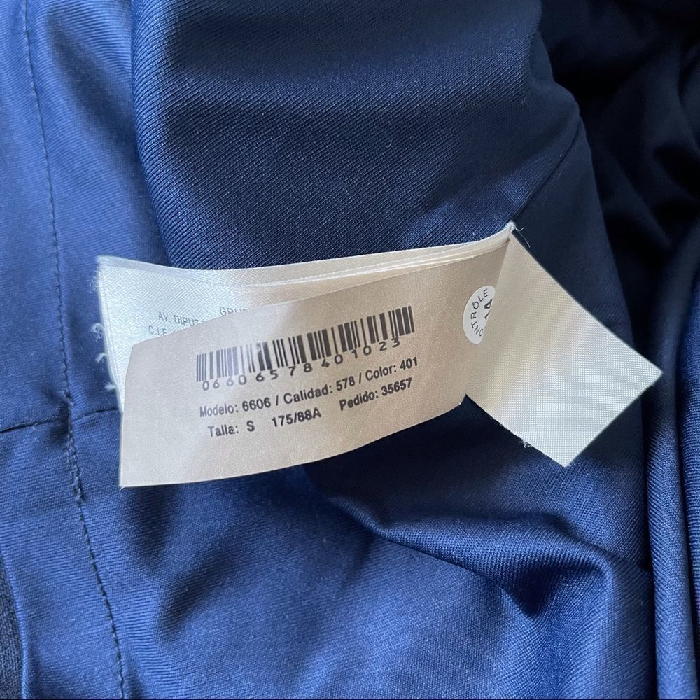Navy Blue Massimo Dutti sleeveless Shift Dress - Picture 7 of 9